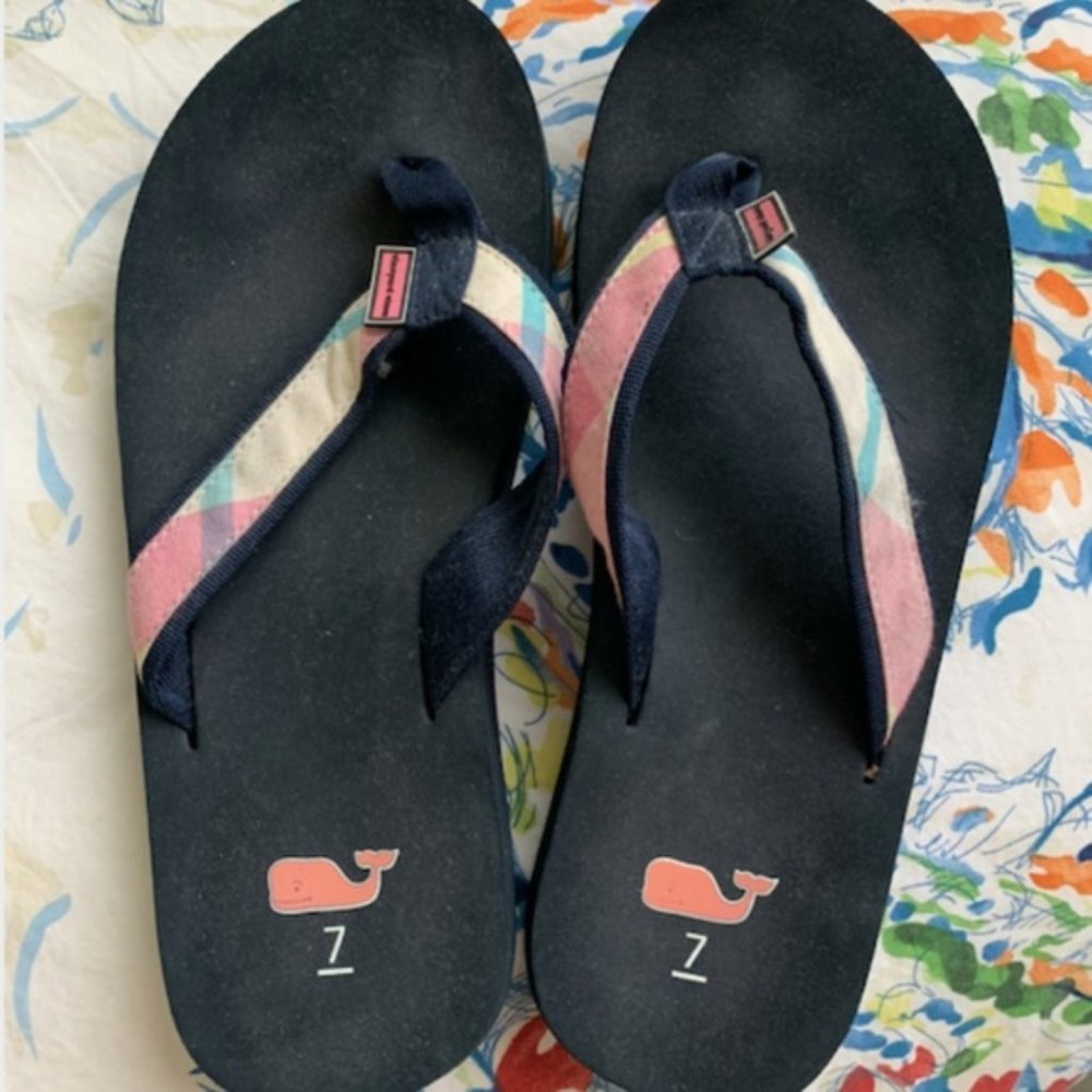 Vineyard Whale Classic Flip Flops